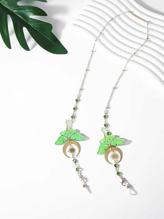 Moth Eyeglass Chain